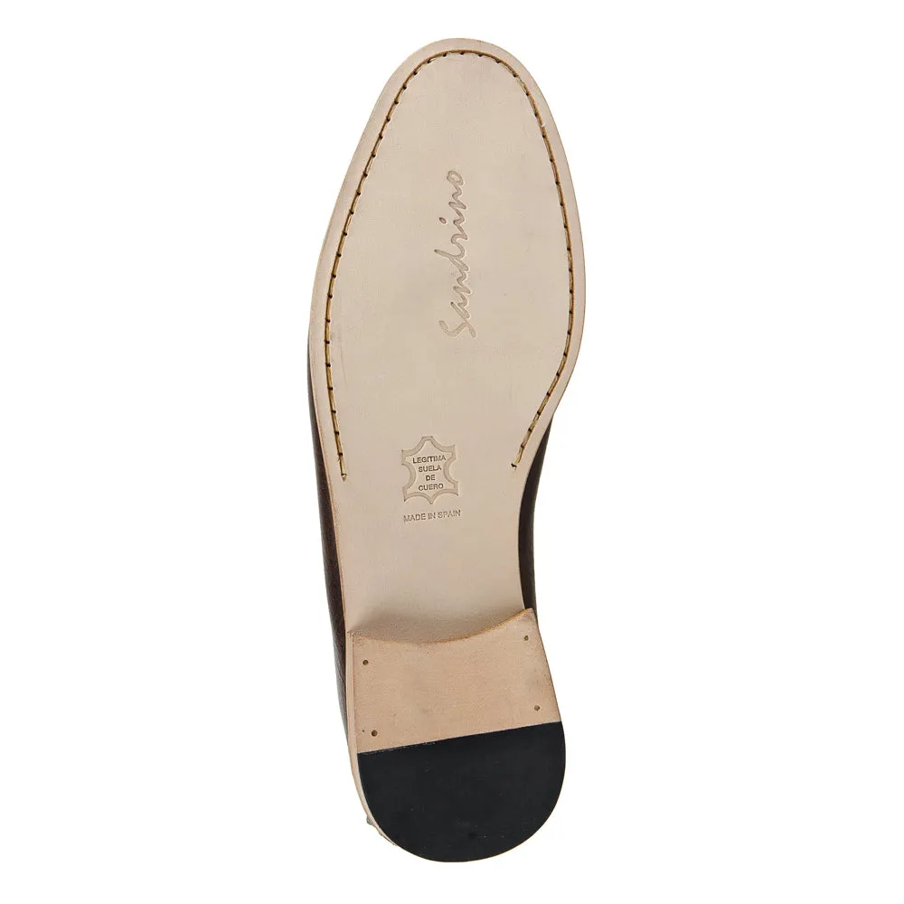 Sandro Moscoloni Jeromy Mocc Toe Handsewn Fancy Vamp Slip On