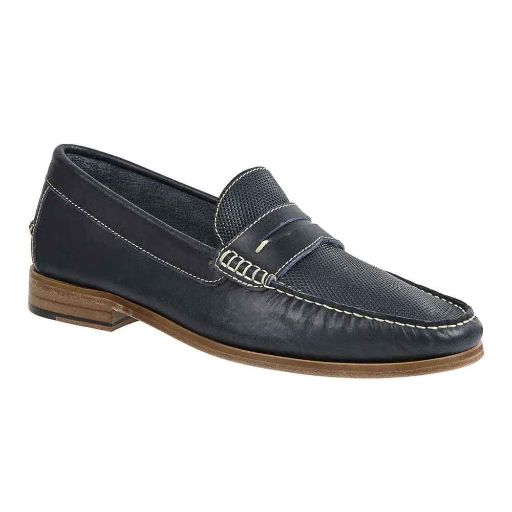 Sandro Moscoloni Jeromy Mocc Toe Handsewn Fancy Vamp Slip On