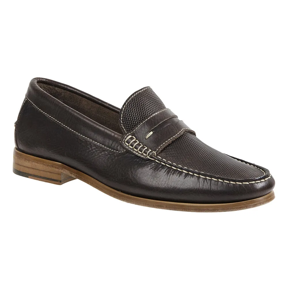 Sandro Moscoloni Jeromy Mocc Toe Handsewn Fancy Vamp Slip On