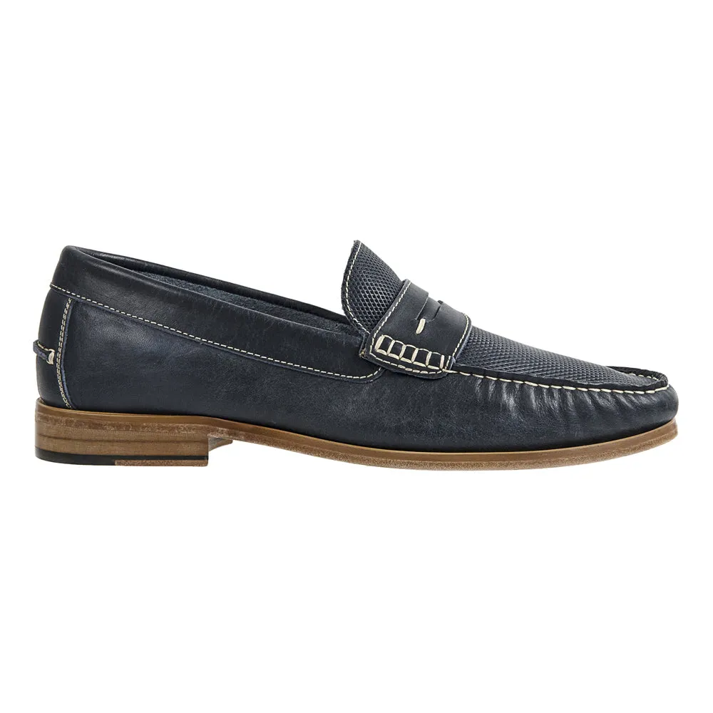 Sandro Moscoloni Jeromy Mocc Toe Handsewn Fancy Vamp Slip On