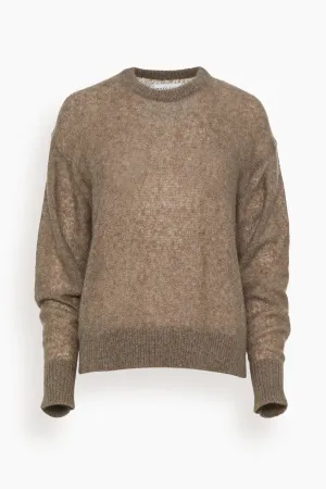 Softest Tissue Weight Sweater in Hazelnut