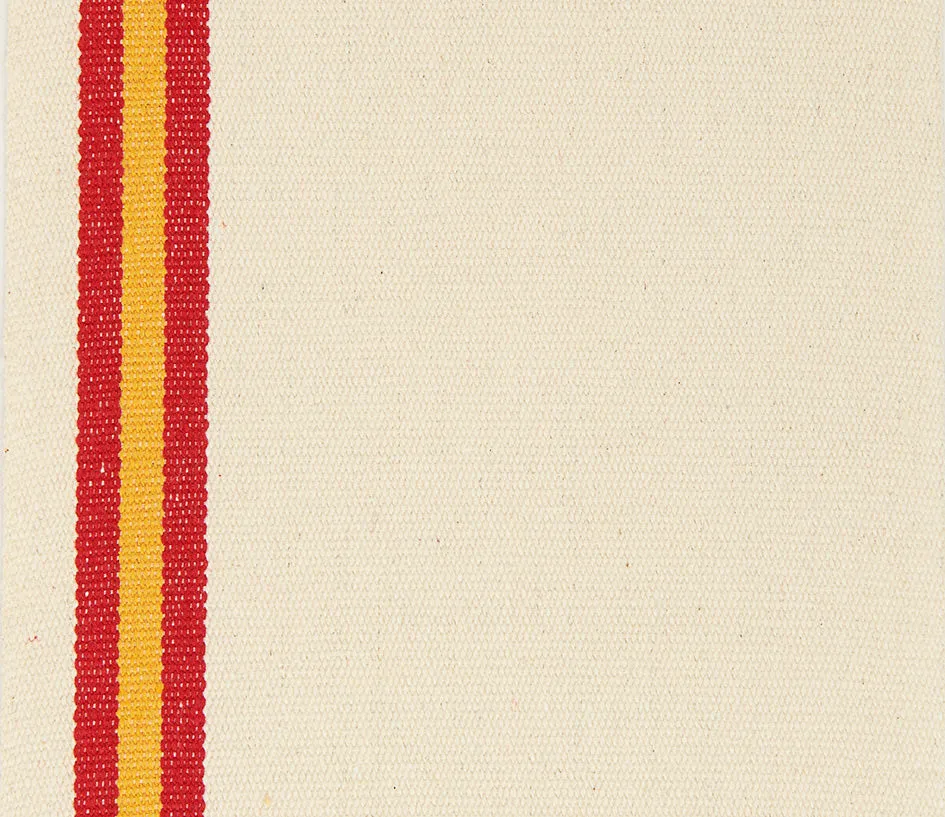 Spanish flag espadrille canvas