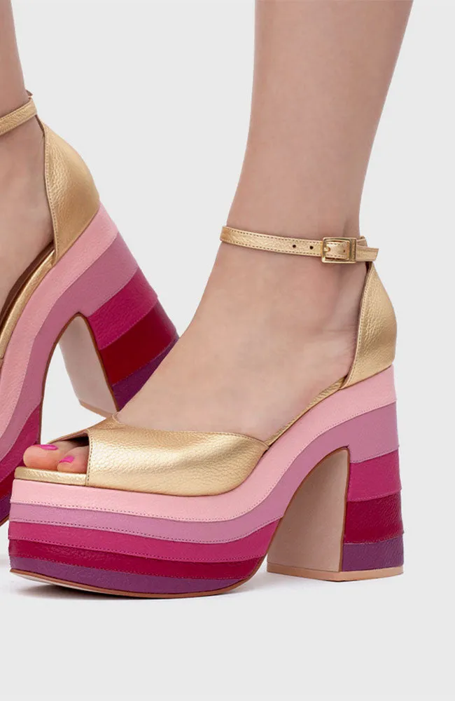 Super Sunset Platform Sandal