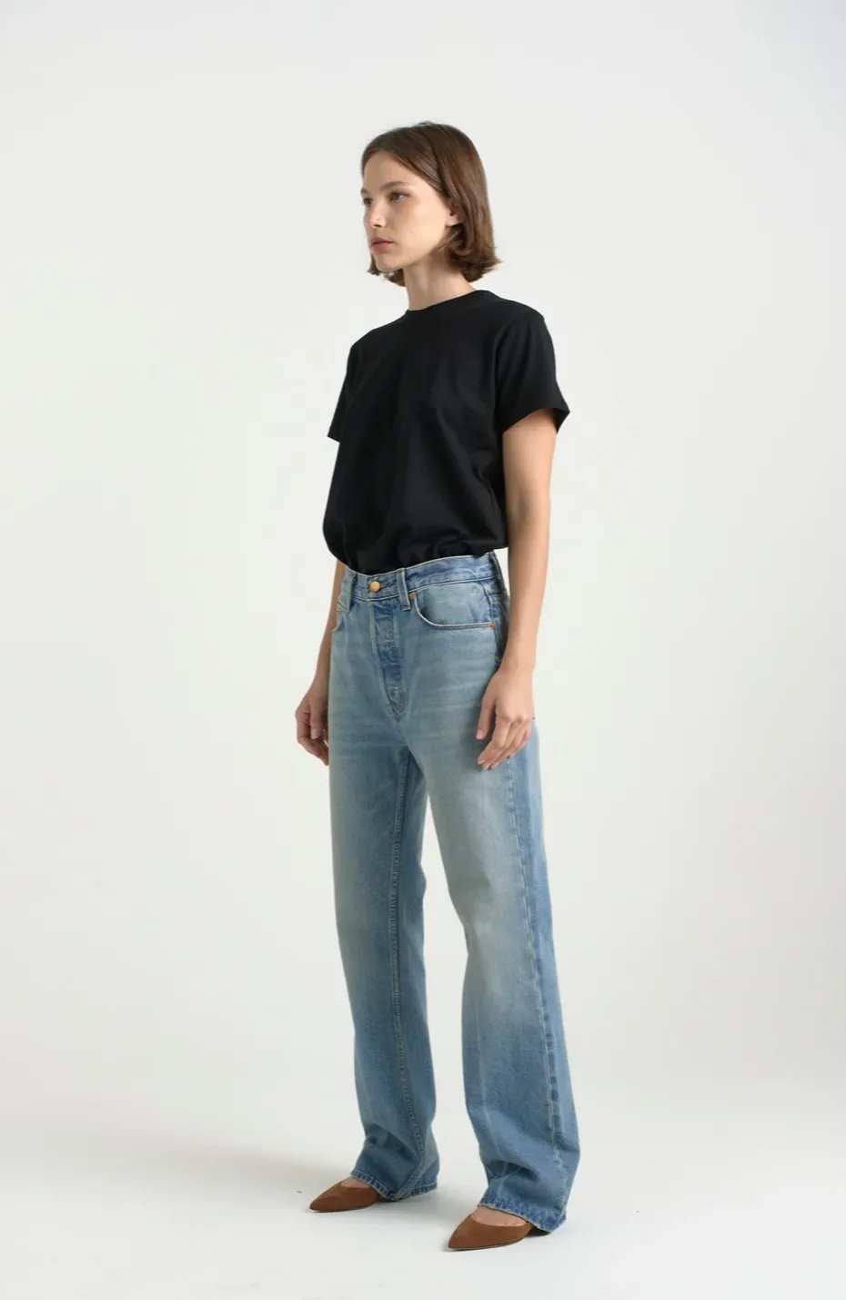 The Easy Jean in Worn Indigo
