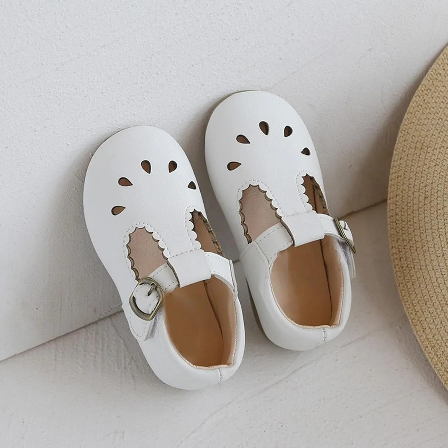 Toddler Girl Mary Jane Dress Shoes Ballet Flats Flower Girl Shoes School Oxford Flats for Girl Party Shoes