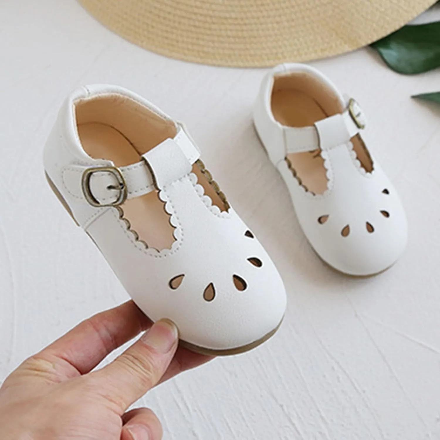 Toddler Girl Mary Jane Dress Shoes Ballet Flats Flower Girl Shoes School Oxford Flats for Girl Party Shoes
