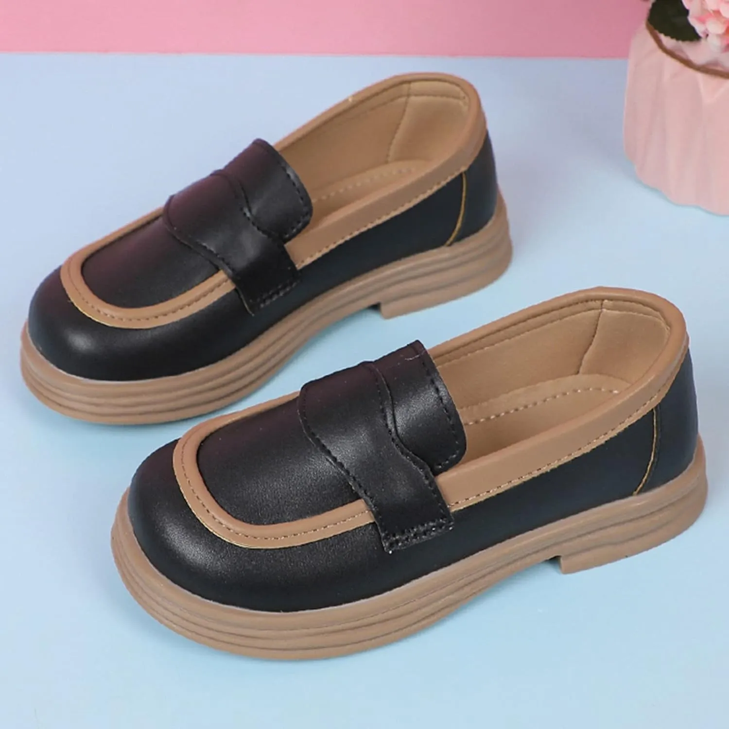 Uniform Shoes for Girls Dress Shoes Toddler Mary Jane Flat Back to School Party Wedding Shoes Toddler Girl Shoes