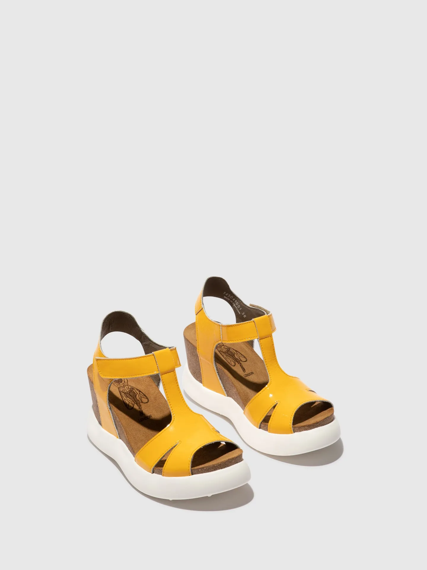 Velcro Sandals GUFI049FLY YELLOW