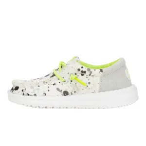 Wally Funk Toddler Splatter - White/Multi