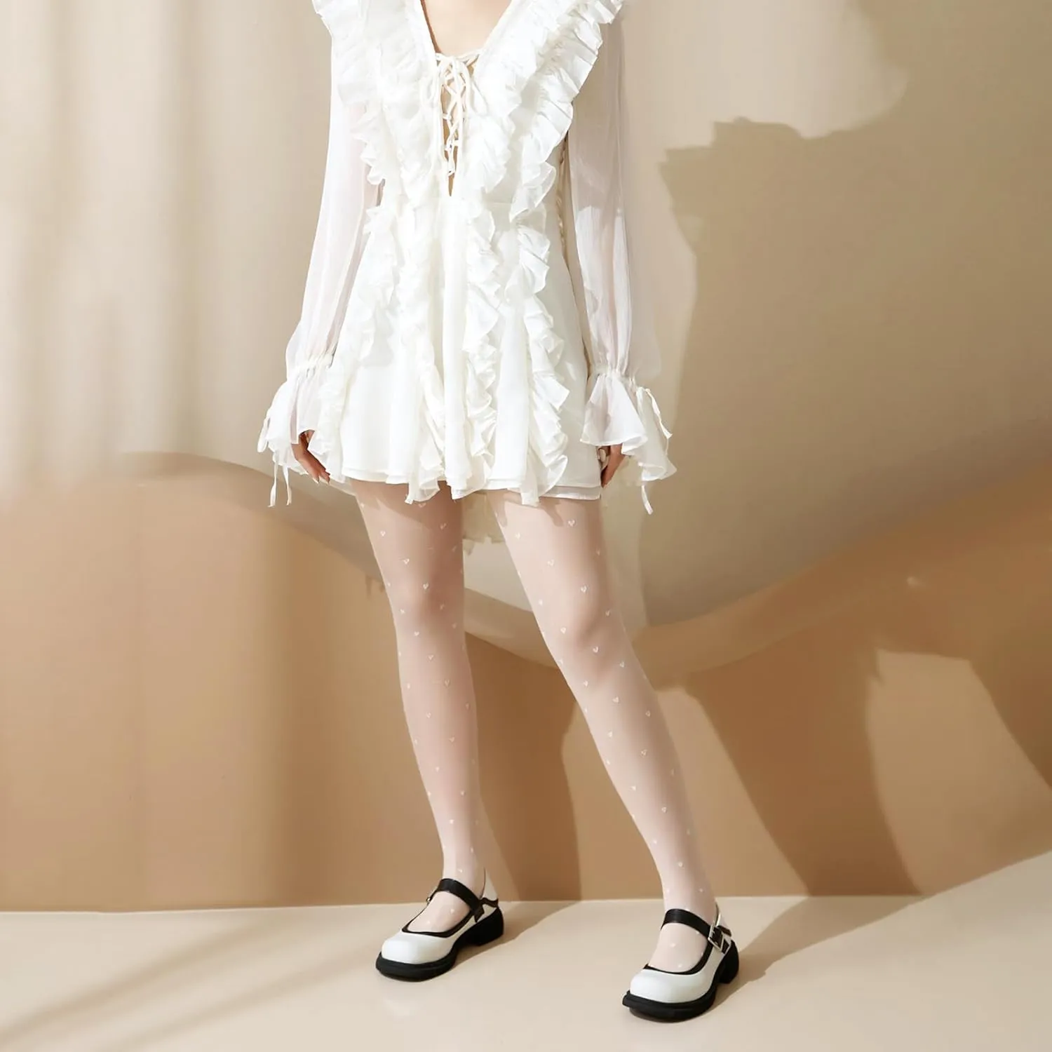 Women Flats Mary Jane Kawaii Shoes Costume Round Toe Pumps Low Heel School Dress Shoes for Girls