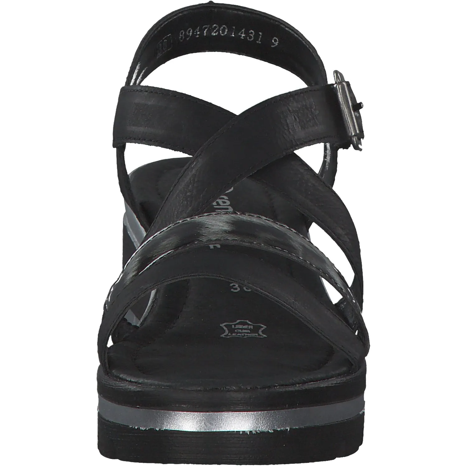 Women's Remonte D1568-01 Talisha 68 Black Synthetic
