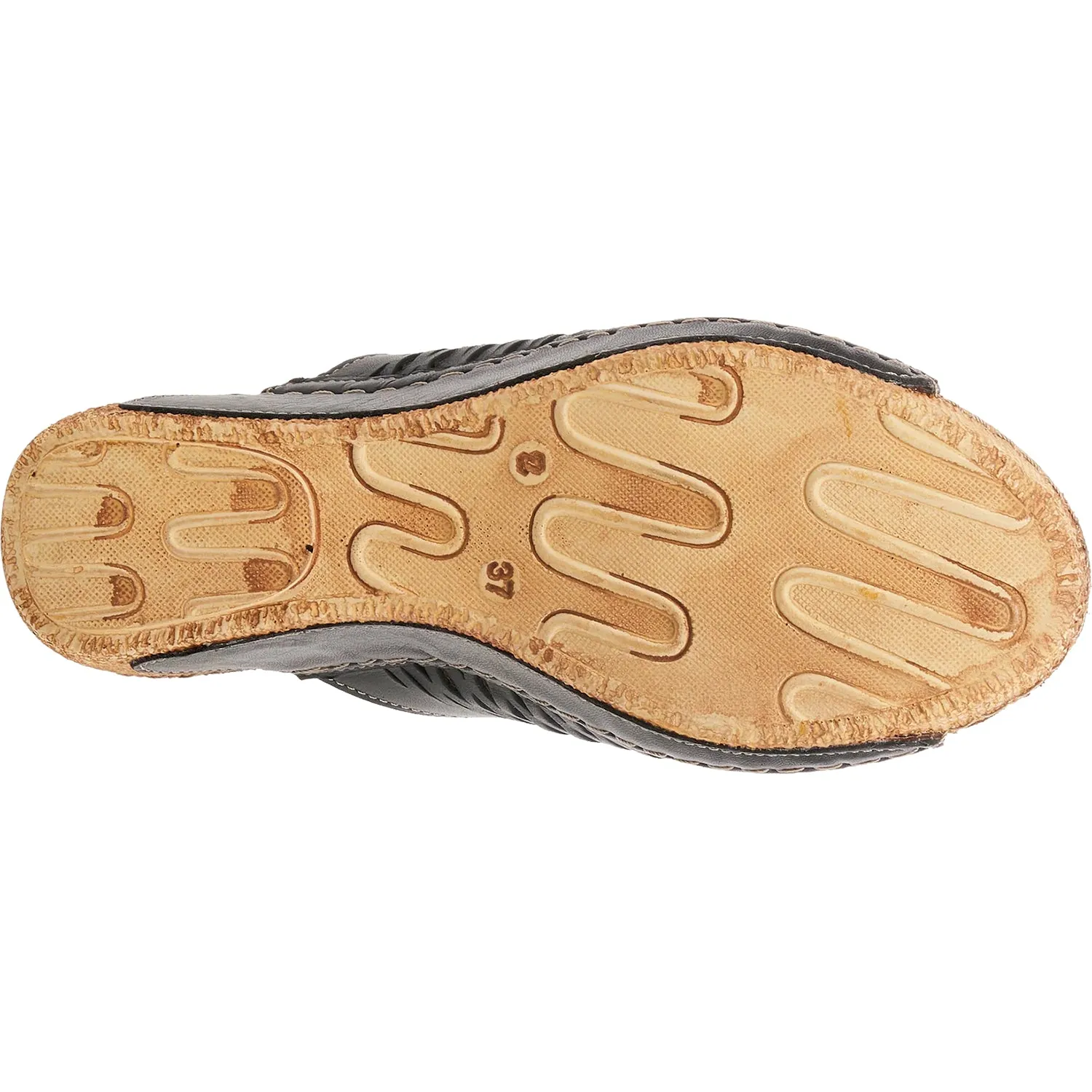 Women's Spring Step Cunacena Black Leather